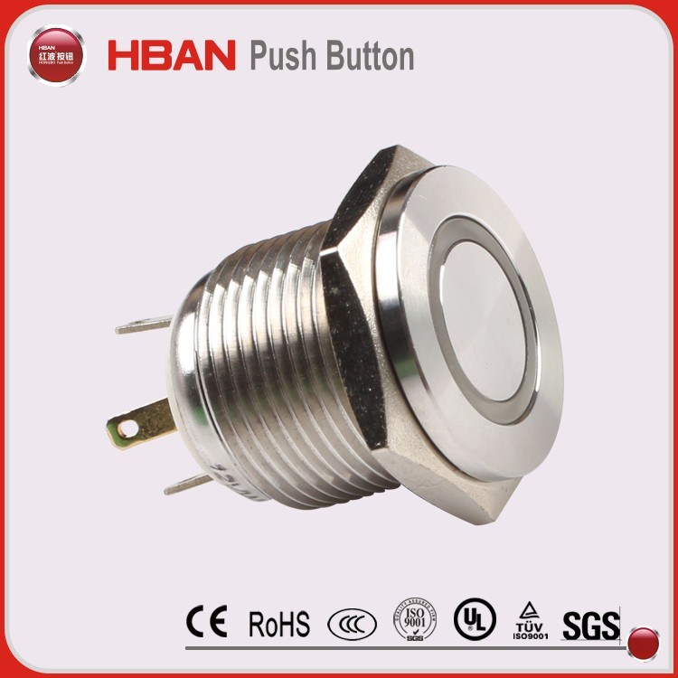 16mm LED Push Button Switch