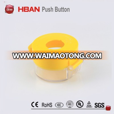 CE ROHS Emergency stop push button switch protective cover