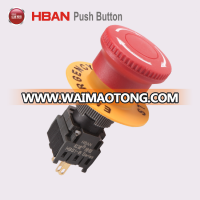 Hbs1-by-ts 16mm emergency stop button,emergency stop switch