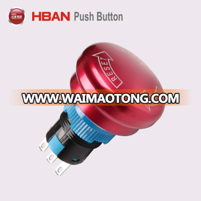 16mm emergency stop switch push button