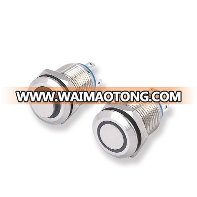 12mm momentary push button switch with led light