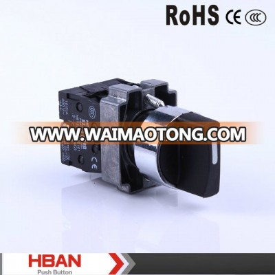 22mm 2/3 Position Maintained Rotary Selector Switch