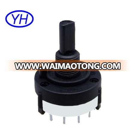 Free samples 26mm ODM OEM mini 12 position rotary switch